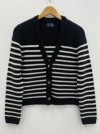 Black & White Horizon Striped Sweater